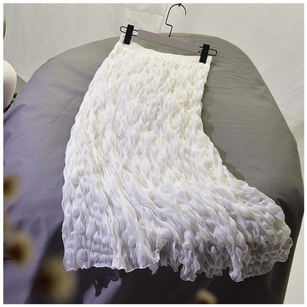 2021 summer white skirt chic high-quality brands women tall beige waist tutu phalid jupe skirts p94l, Black
2021 summer white skirt chic high-quality brands women tall beige waist tutu phalid jupe skirts p94l, Black