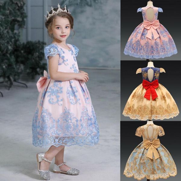 girl's dresses girl dress 3t-8t bow princess flower kids baby tutu lace party birthday gown, Red;yellow
girl's dresses girl dress 3t-8t bow princess flower kids baby tutu lace party birthday gown, Red;yellow