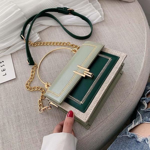 cross body contrast color pu messenger bag lady chain shoulder quality designer handbag trendy
cross body contrast color pu messenger bag lady chain shoulder quality designer handbag trendy