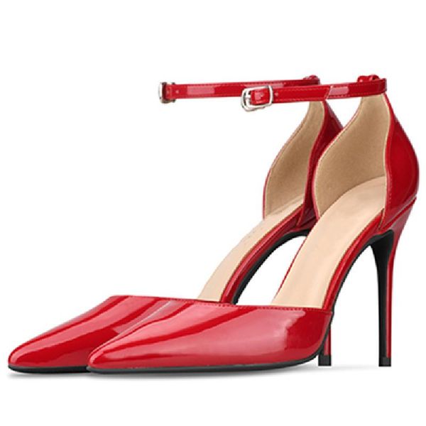 dress shoes fashion summer woman sandals large size red nude heeled pumps party office wedding ladies high heels, Black
dress shoes fashion summer woman sandals large size red nude heeled pumps party office wedding ladies high heels, Black