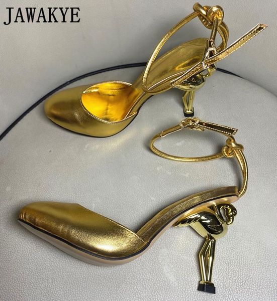 sandals gold leather party high heels shoes women summer ankle strap strange heel designer plus size wedding, Black
sandals gold leather party high heels shoes women summer ankle strap strange heel designer plus size wedding, Black