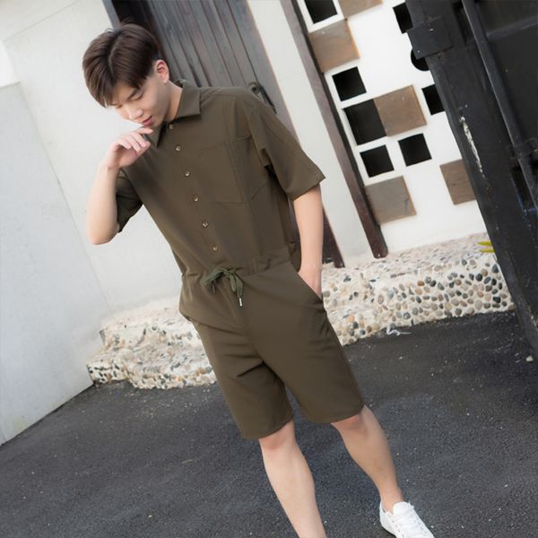 loose port fashion men and women couple models short-sleeved shorts jumpsuits tooling jumpsuit hairstylist nightclub 4psr, White;black
loose port fashion men and women couple models short-sleeved shorts jumpsuits tooling jumpsuit hairstylist nightclub 4psr, White;black
