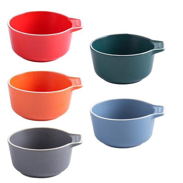 bowls 5pcs dessert baking bowl ceramic pudding cups with single handle(mixed color)
bowls 5pcs dessert baking bowl ceramic pudding cups with single handle(mixed color)