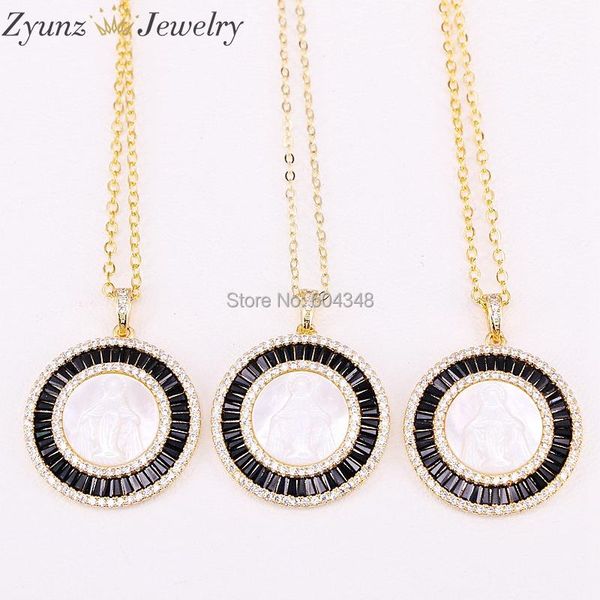 pendant necklaces 5 strands zyz298-1720 round shaped cz micro pave shell necklace mary jesus jewelry, Silver
pendant necklaces 5 strands zyz298-1720 round shaped cz micro pave shell necklace mary jesus jewelry, Silver