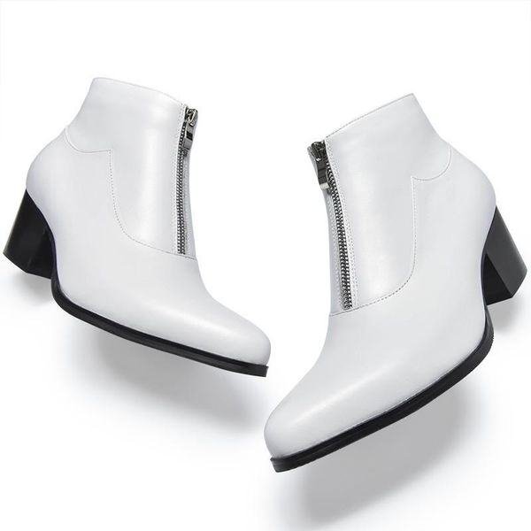 boots heel fleece warm high genuine leather men pointed white black zipper work ankle england style fashion dress shoes
boots heel fleece warm high genuine leather men pointed white black zipper work ankle england style fashion dress shoes