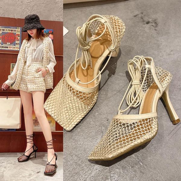 sandals retro woman shoes closed toe strappy heels suit female beige 2021 summer original comfort lace fashion up high, Black
sandals retro woman shoes closed toe strappy heels suit female beige 2021 summer original comfort lace fashion up high, Black
