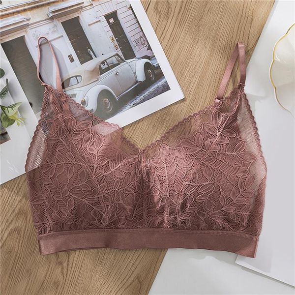 bras laides soft bra backless lace vest thin cup lingerie wireless comfort bralette padded girls brassiere seamless underwear, Red;black
bras laides soft bra backless lace vest thin cup lingerie wireless comfort bralette padded girls brassiere seamless underwear, Red;black
