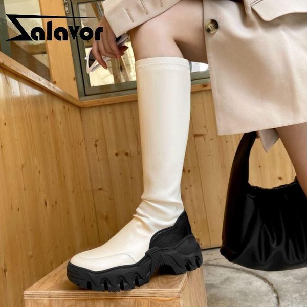boots zalavor genuine leather woman knee fashion platform thick bottom winter shoes warm long boot footwear size 34-40, Black
boots zalavor genuine leather woman knee fashion platform thick bottom winter shoes warm long boot footwear size 34-40, Black