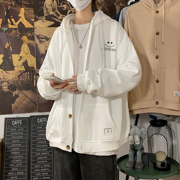 men's hoodies & sweatshirts cardigan sweater men's hoodie loose casual cartoon printing couple jacket plus size breasted 2021 autum, Black
men's hoodies & sweatshirts cardigan sweater men's hoodie loose casual cartoon printing couple jacket plus size breasted 2021 autum, Black
