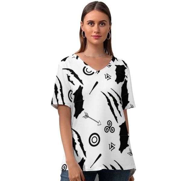 women's t-shirt wolf womens fashion casual t shirt v neck graphic short sleeve tee large, White
women's t-shirt wolf womens fashion casual t shirt v neck graphic short sleeve tee large, White