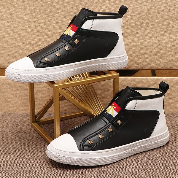 fashion men high british style shoes men causal luxury shoes red black bottom rubber boots for male
fashion men high british style shoes men causal luxury shoes red black bottom rubber boots for male
