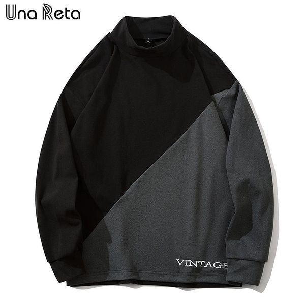 men's hoodies & sweatshirts unareta m-3xl turtleneck man sweatshirt autumn streetwear men clothing pullover hoody harajuku patchwork, Black
men's hoodies & sweatshirts unareta m-3xl turtleneck man sweatshirt autumn streetwear men clothing pullover hoody harajuku patchwork, Black