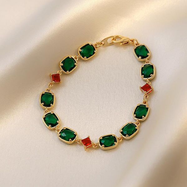 charm bracelets 2021 contracted elegant senior women joker trend fine crystal temperament geometric fashion fresh jewelry, Golden;silver
charm bracelets 2021 contracted elegant senior women joker trend fine crystal temperament geometric fashion fresh jewelry, Golden;silver