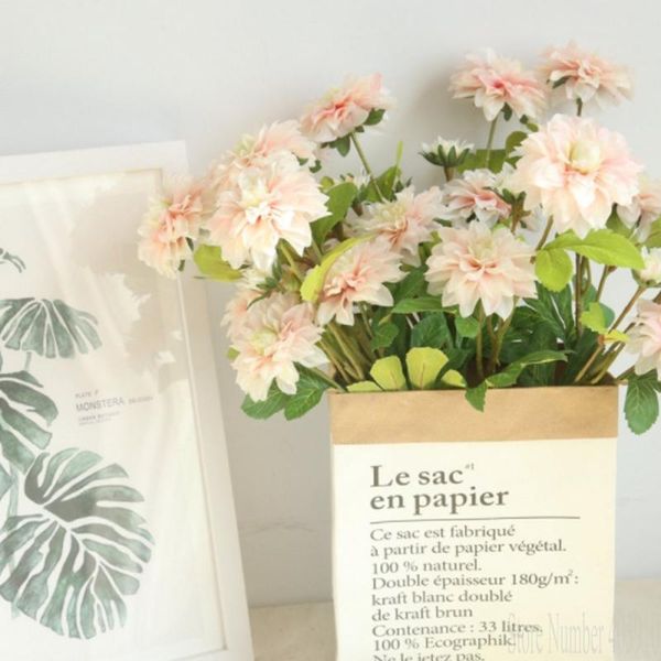 decorative flowers & wreaths 3heads dahlia flower branch artificial for wedding decoration mariage fake silk fabric flores artificiales fleu
decorative flowers & wreaths 3heads dahlia flower branch artificial for wedding decoration mariage fake silk fabric flores artificiales fleu