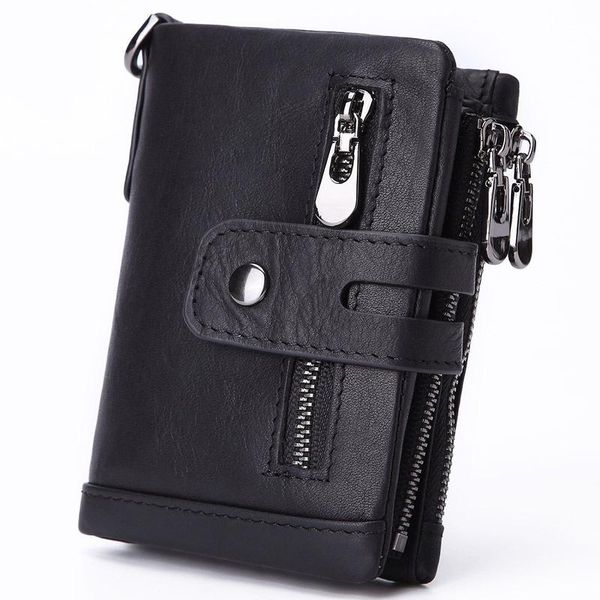 wallets genuine cow leather lining business men purse casual multi-card short wallet zipper card bag purses big capacity, Red;black
wallets genuine cow leather lining business men purse casual multi-card short wallet zipper card bag purses big capacity, Red;black