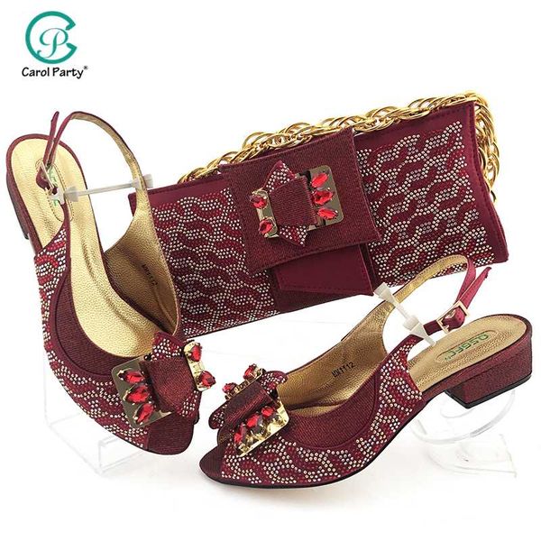 dress shoes 2021 arrivals italian design ladies shoe low heels african sandals wedding and bag set in wine color, Black
dress shoes 2021 arrivals italian design ladies shoe low heels african sandals wedding and bag set in wine color, Black