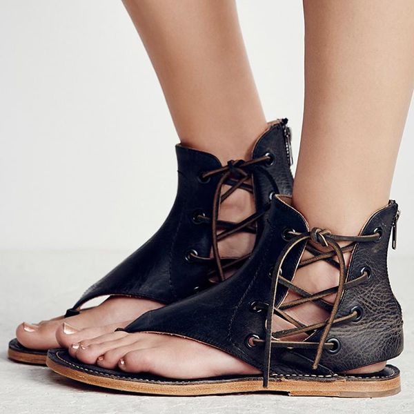 sandals women 2021 summer shoes woman gladiator vintage beach leather flat sandalias mujer plus size flip flops, Black
sandals women 2021 summer shoes woman gladiator vintage beach leather flat sandalias mujer plus size flip flops, Black
