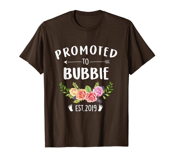 promoted to bubbie est 2019 new bubbie t-shirt mothes day, White;black 
promoted to bubbie est 2019 new bubbie t-shirt mothes day, White;black