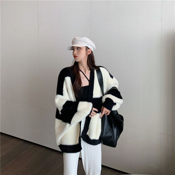 women's sweaters striped woman's sweater with loose ribbon, women's blouse retro style shirt jacket spring fall by2w, White;black
women's sweaters striped woman's sweater with loose ribbon, women's blouse retro style shirt jacket spring fall by2w, White;black