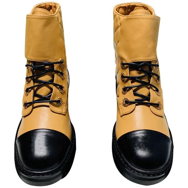 boots 2021 arrival autumn shoes for women korean version low square heel round toe lace up ankle metal buckle 35-40, Black
boots 2021 arrival autumn shoes for women korean version low square heel round toe lace up ankle metal buckle 35-40, Black