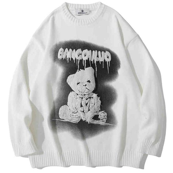 autumn oversized knitted sweater coat men funny little bear jumpers fashion street loose pullovers clothing male plus size, Black
autumn oversized knitted sweater coat men funny little bear jumpers fashion street loose pullovers clothing male plus size, Black