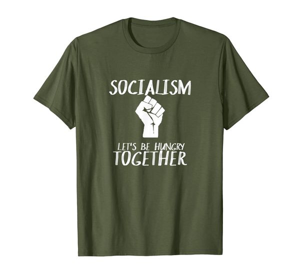 socialism - let's be hungry together t-shirt, White;black
socialism - let's be hungry together t-shirt, White;black