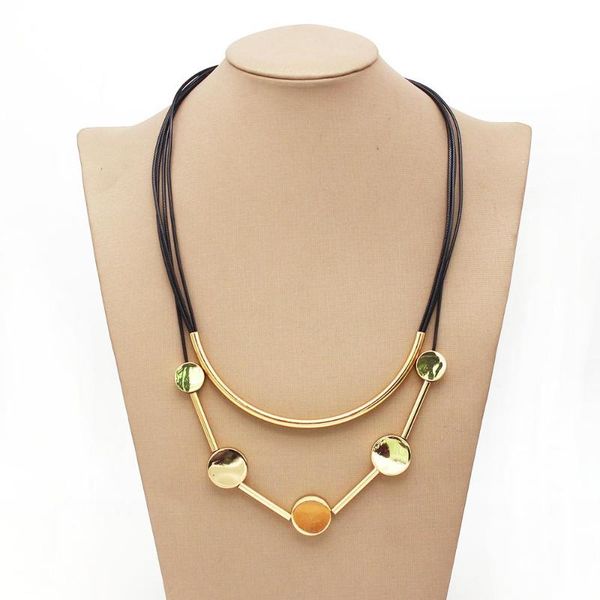 pendant necklaces totabc women choker necklace black layered leather chain vintage chokers for jewelry accessory gift, Silver
pendant necklaces totabc women choker necklace black layered leather chain vintage chokers for jewelry accessory gift, Silver