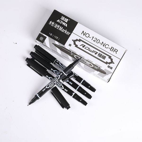 double small headed marker 120 black quick drying water based art painting box extremely fine oil
double small headed marker 120 black quick drying water based art painting box extremely fine oil