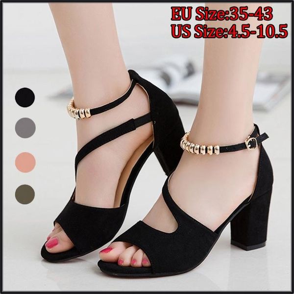 dress shoes women summer fashion peep toe bow chunky high heel sandals pumps for size 35-43, Black
dress shoes women summer fashion peep toe bow chunky high heel sandals pumps for size 35-43, Black