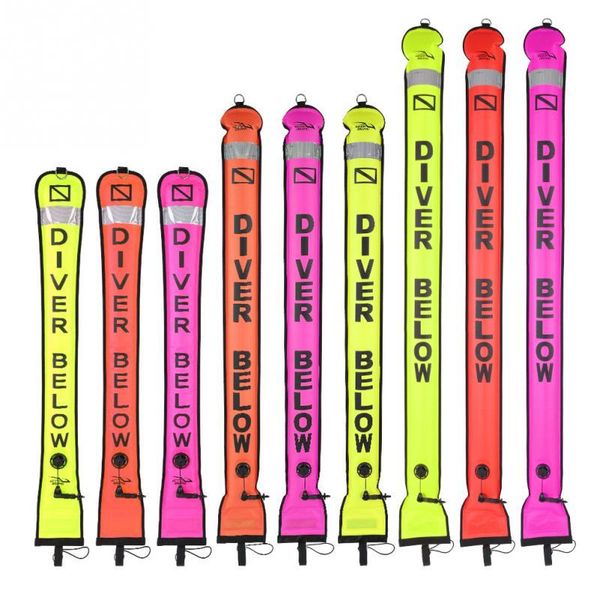 keep diving 1.2m 1.5m 1.8m colorful visibility inflatable scuba diving smb surface signal marker buoy accessory
keep diving 1.2m 1.5m 1.8m colorful visibility inflatable scuba diving smb surface signal marker buoy accessory