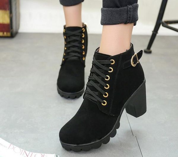boots ladies fashion high-heeled elegant shose cancise pumps winter comfortable lace-up spring autumn women shoes, Black
boots ladies fashion high-heeled elegant shose cancise pumps winter comfortable lace-up spring autumn women shoes, Black