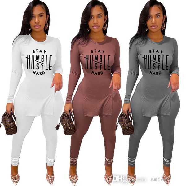 women tracksuits rib two piece set deisgner pink color outfits casual knit letter printed tshirt solid long sleeve pants fall 2021 women clo, Gray
women tracksuits rib two piece set deisgner pink color outfits casual knit letter printed tshirt solid long sleeve pants fall 2021 women clo, Gray