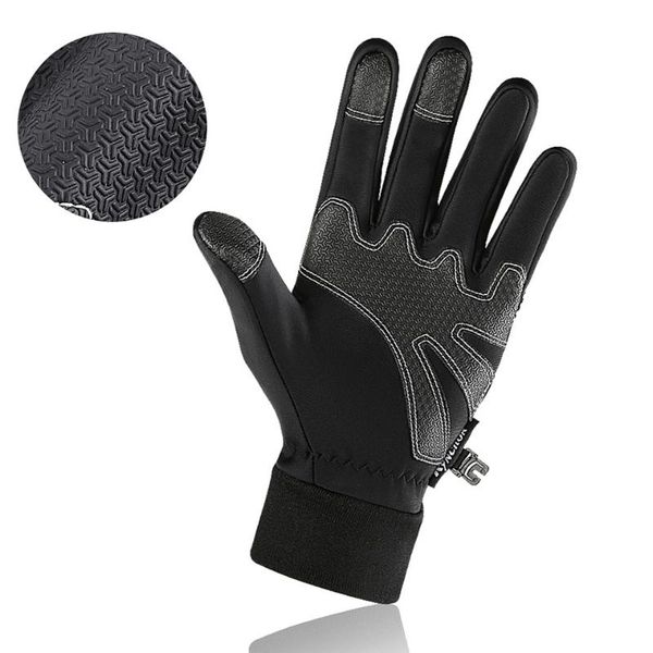 cycling gloves winter full finger comfortable outdoor sports waterproof non-slip warm mountaineering, Black
cycling gloves winter full finger comfortable outdoor sports waterproof non-slip warm mountaineering, Black