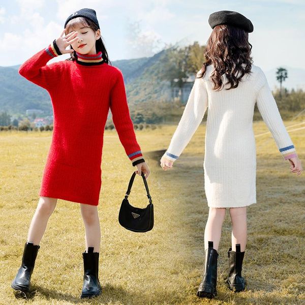 pullover girl long mink fleece sweater winter korean high-neck thick knitted fashion casual bottoming shirt teenage kids designer blouses, Blue
pullover girl long mink fleece sweater winter korean high-neck thick knitted fashion casual bottoming shirt teenage kids designer blouses, Blue