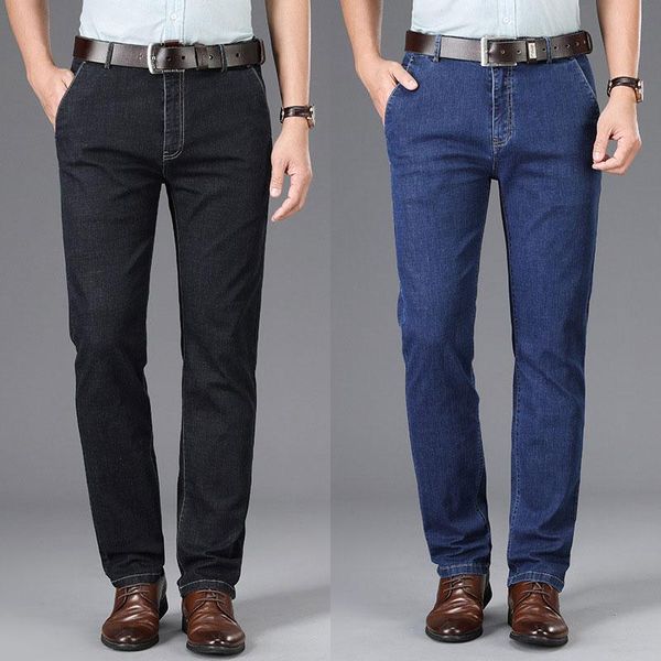 men's jeans ly 2021 classical men black blue middle-aged casual business vintage smart straight father's pants
men's jeans ly 2021 classical men black blue middle-aged casual business vintage smart straight father's pants