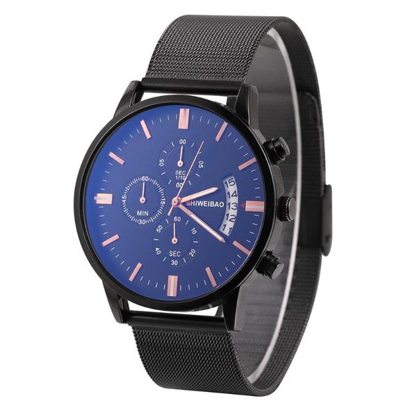 wristwatches men's quartz watches watch mesh steel waterproof business for men gift clock relogio masculino, Slivery;brown
wristwatches men's quartz watches watch mesh steel waterproof business for men gift clock relogio masculino, Slivery;brown