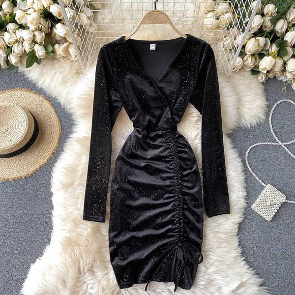 casual dresses long sleeve women party spring velvet dress elegant a-line high waist luxury autumn vintage boho runway 2021, Black;gray
casual dresses long sleeve women party spring velvet dress elegant a-line high waist luxury autumn vintage boho runway 2021, Black;gray