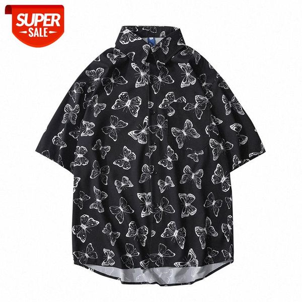 street hand-painted butterfly full-print short-sleeved shirt male weiyi bf wind loose couple casual jacket #vl77, White;black
street hand-painted butterfly full-print short-sleeved shirt male weiyi bf wind loose couple casual jacket #vl77, White;black