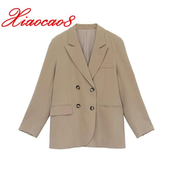 women's suits & blazers double breasted blazer women autumn pockets long sleeve loose jackets coat plus size fashion tailleur femme bla, White;black
women's suits & blazers double breasted blazer women autumn pockets long sleeve loose jackets coat plus size fashion tailleur femme bla, White;black