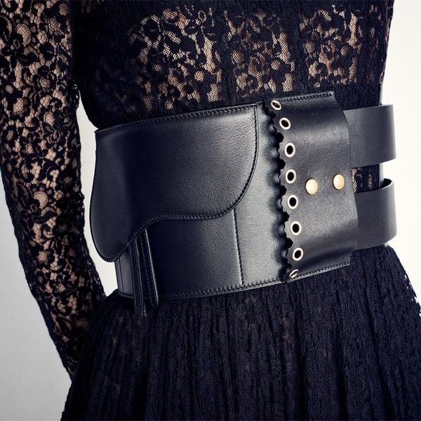 belts 2021 vintage wide for women luxury black double retro pin buckle dress female waistband belt, Black;brown
belts 2021 vintage wide for women luxury black double retro pin buckle dress female waistband belt, Black;brown