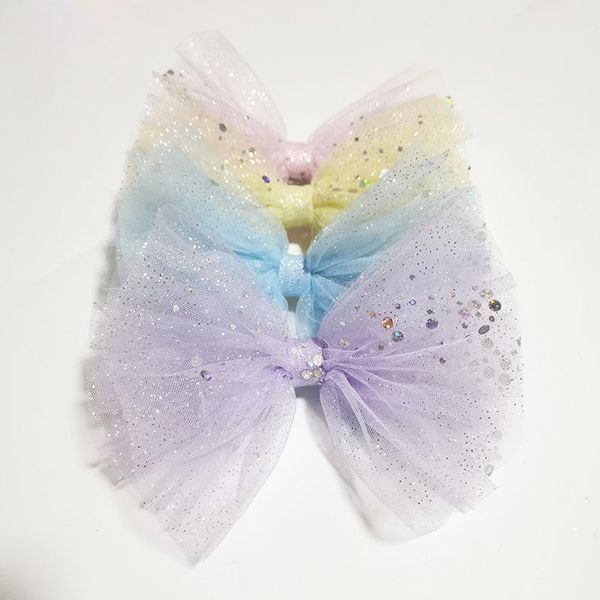 hair accessories shinny sequins glitter mesh bow clips for girls kids children big tulle hairpins party, Slivery;white
hair accessories shinny sequins glitter mesh bow clips for girls kids children big tulle hairpins party, Slivery;white
