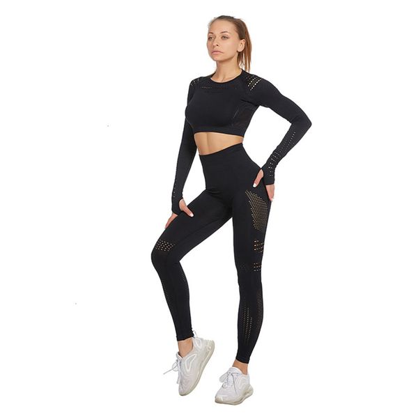 tight skirt breathable new yoga large women's style long elastic sleeve quick drying fitness suit designer, Gray
tight skirt breathable new yoga large women's style long elastic sleeve quick drying fitness suit designer, Gray