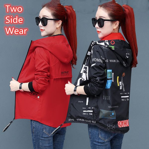 2021 new spring autumn jacket fashion hooded two side wear print outwear women coat female windbreaker plus size 4xl 428 1ct2, Tan;black
2021 new spring autumn jacket fashion hooded two side wear print outwear women coat female windbreaker plus size 4xl 428 1ct2, Tan;black