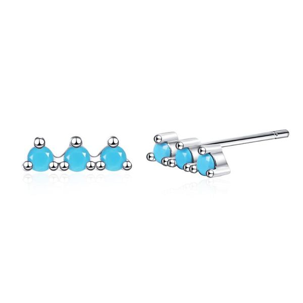 stud 925 sterling silver blue studs earrings for women girls wedding engagement jewelry accessories eh1287, Golden;silver
stud 925 sterling silver blue studs earrings for women girls wedding engagement jewelry accessories eh1287, Golden;silver