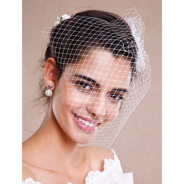 bridal veils lightin the box one-tier raw edge wedding veil blusher for short hair headpieces with 53 pearl tulle, Black
bridal veils lightin the box one-tier raw edge wedding veil blusher for short hair headpieces with 53 pearl tulle, Black
