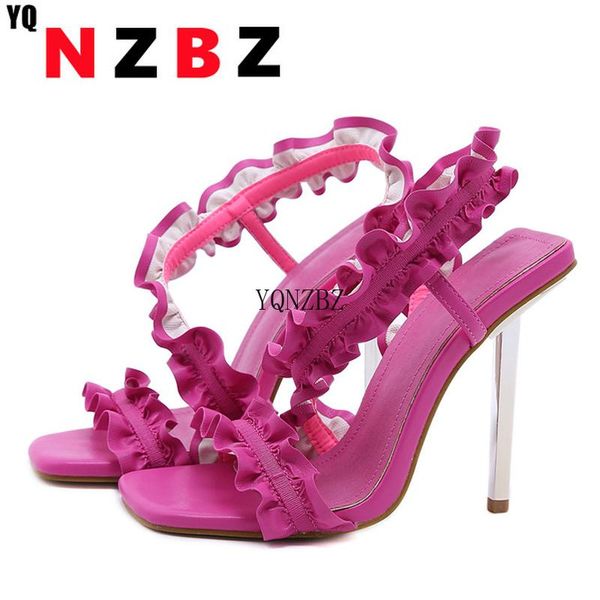 sandals yqnzbz red ruffles women gladiator shoes high heels summer pumps slip-on party dress, Black
sandals yqnzbz red ruffles women gladiator shoes high heels summer pumps slip-on party dress, Black