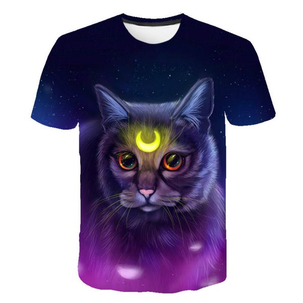 boys and girls cute cat fashion t-shirt harajuku cartoon personalized printed t-shirt childrens animation short sleeve, Blue
boys and girls cute cat fashion t-shirt harajuku cartoon personalized printed t-shirt childrens animation short sleeve, Blue