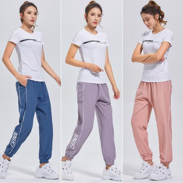 casual sweatpants for ladies fashion high waist trousers female pockets jogger streetwear women yoga sport pants, White;red
casual sweatpants for ladies fashion high waist trousers female pockets jogger streetwear women yoga sport pants, White;red