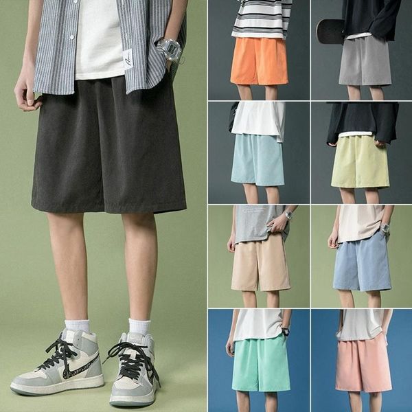 men's shorts harajuku men summer solid color japan style drawstring casual bottoms mens loose fit breathable thin cool, White;black
men's shorts harajuku men summer solid color japan style drawstring casual bottoms mens loose fit breathable thin cool, White;black
