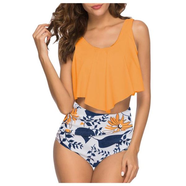 women's swimwear women ruffle tankini set high waist bikini plus size swimsuit halter two piece swim wear push up 2021 #t2q, White;black
women's swimwear women ruffle tankini set high waist bikini plus size swimsuit halter two piece swim wear push up 2021 #t2q, White;black